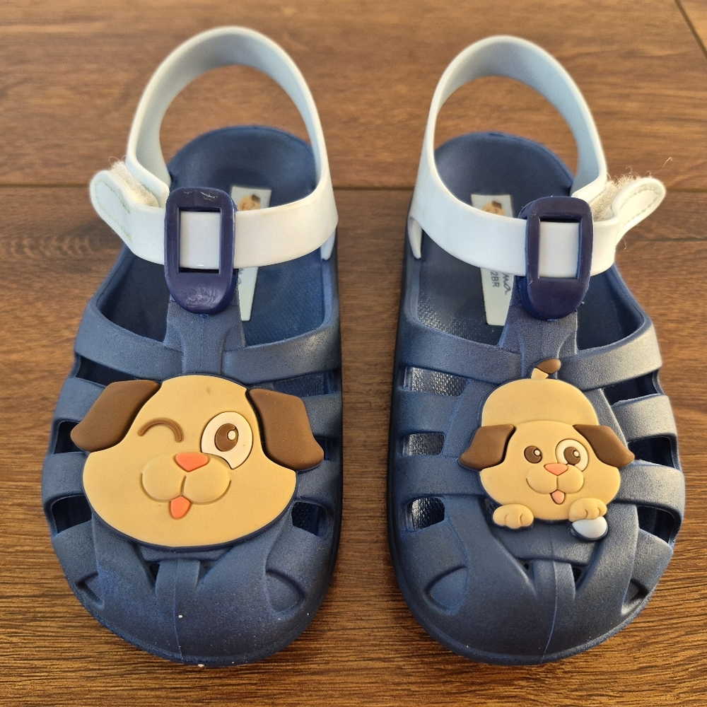 Ipanema Summer XI Baby Boy Blue Sandals Sz US 9 / BRA 23/24 / EUR 25/26